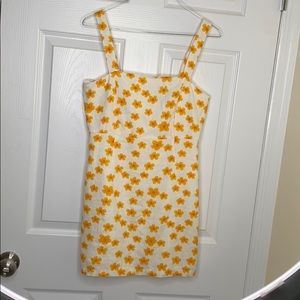 Floral Print Mini Sun Dress